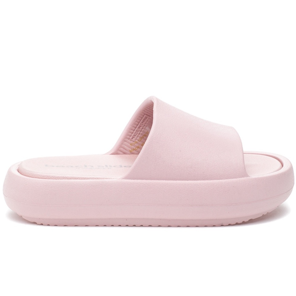 New J /Slides beach slides light pink EVA squish women’s size 9‎